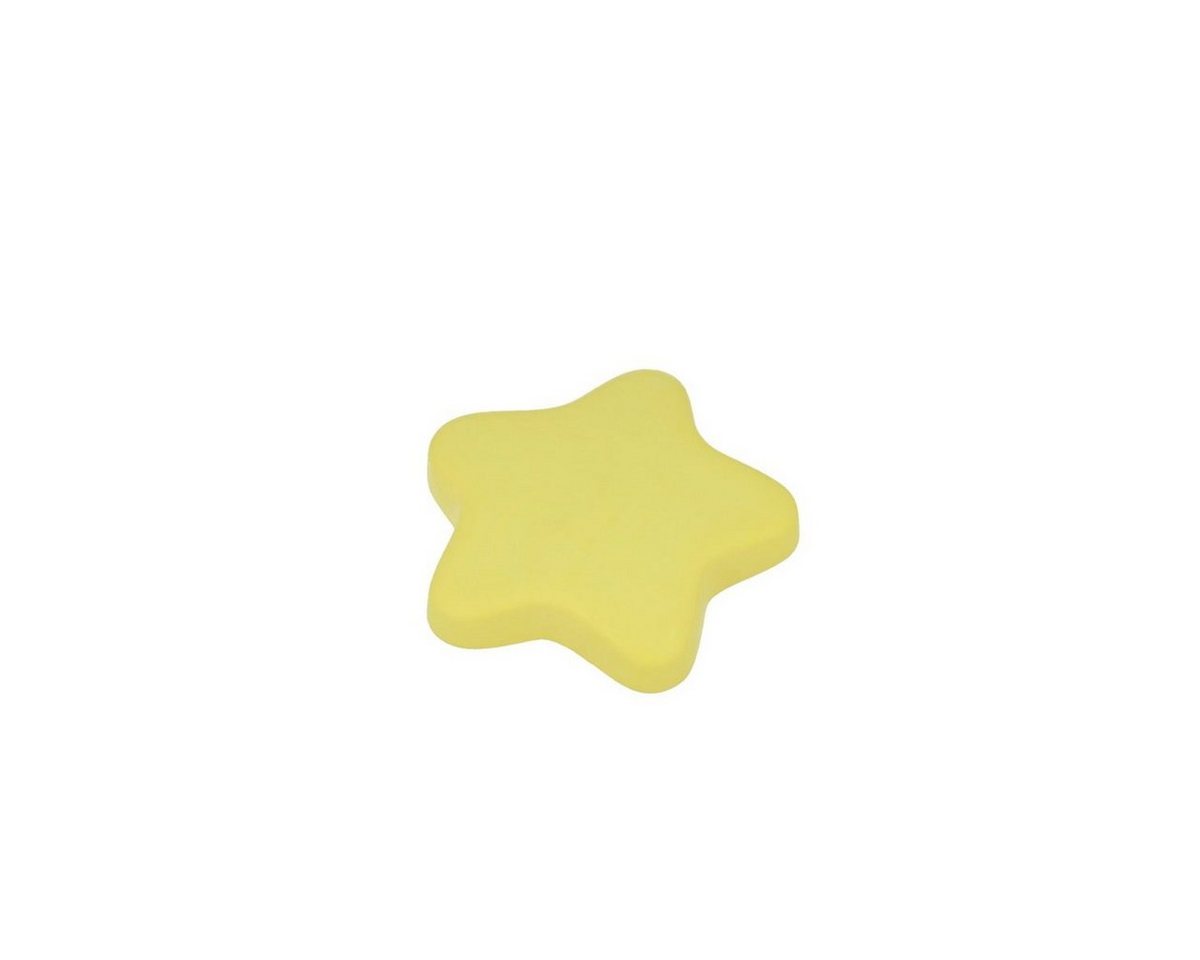 Möbelbeschlag Möbelknopf Kinderzimmerknopf Modell Stern Gelb von OTTO