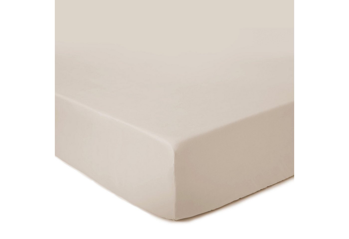 Urbanara Spannbettlaken Spannbetttuch Seretta I 100% Tencel Lyocell, Satin, Gummizug: Ja, (1 Stück), Satin-Bettlaken aus Lyocell - Made in Portugal von Urbanara