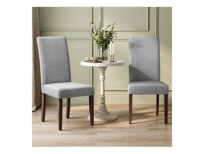 VASAGLE Esszimmerstuhl 2er Set/ 4er Set/ 6er Set Esszimmerstühle, Küchenstuhl (Set, 2 St), Parsons-Stil, 58 x 48 x 99 cm, stuhl bis 120 kg, grau von OTTO