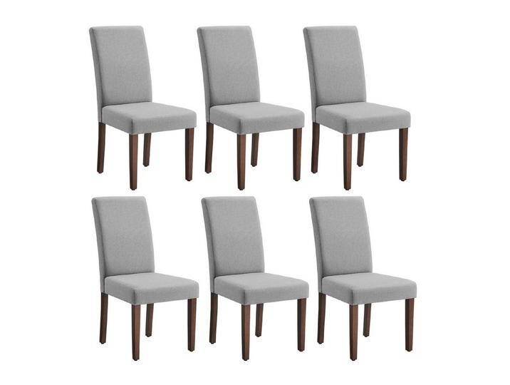 VASAGLE Esszimmerstuhl 2er Set/ 4er Set/ 6er Set Esszimmerstühle, Küchenstuhl (Set, 6 St), Parsons-Stil, 58 x 48 x 99 cm, stuhl bis 120 kg, grau von OTTO