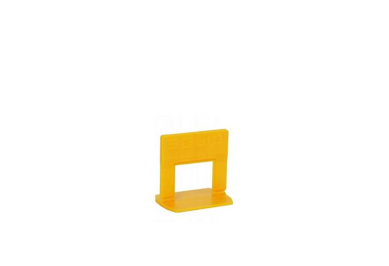 Verlegeset 100 Stück Zuglaschen SOLID für Fliesen Nivelliersystem (FB=2 mm), standard, Kunststoff, gelb Fliesen Verlegung Nivelliersystem von OTTO