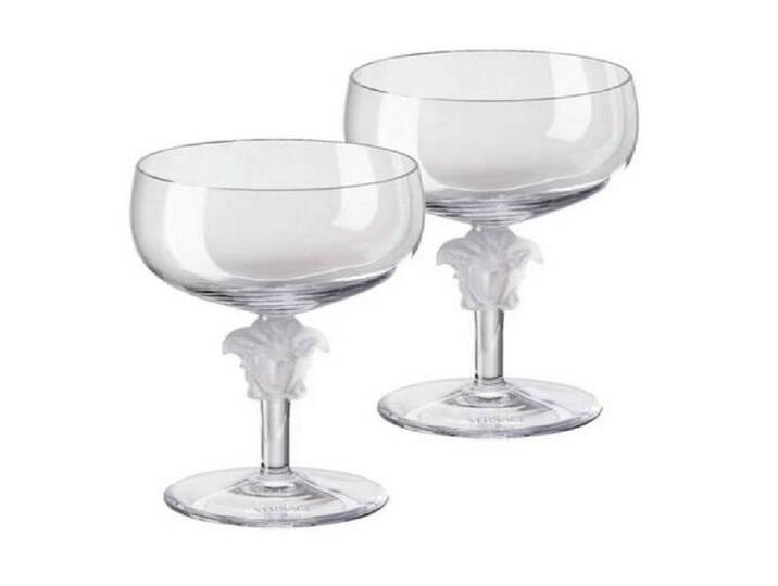 Versace Cocktailglas by Rosenthal Champagnerschalen Medusa Lumiere (2-teilig) von OTTO