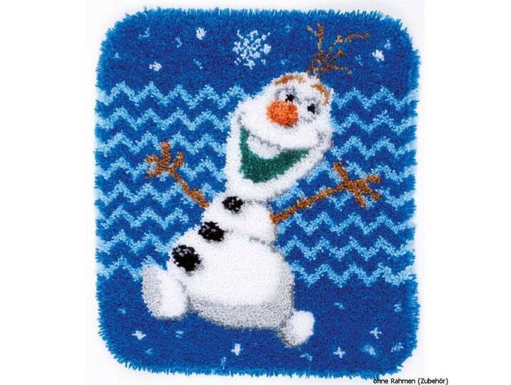 Vervaco Kreativset Formteppich Olaf , (embroidery kit by Marussia) von OTTO
