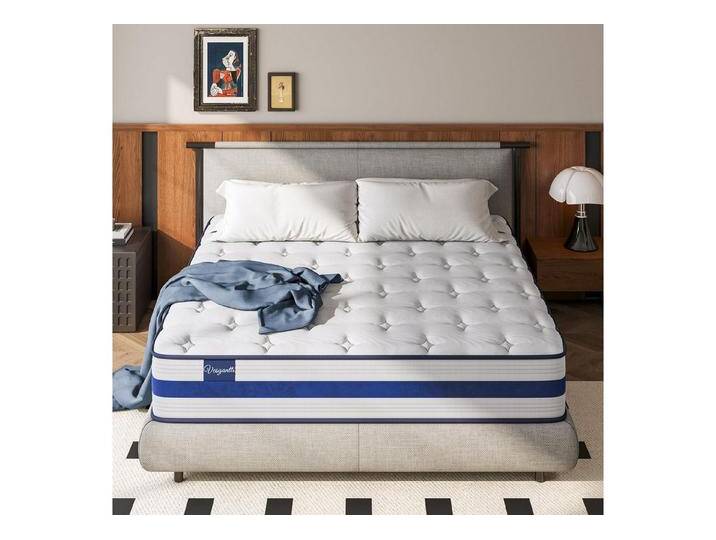 Vesgantti Taschenfederkernmatratze Hybridmatratzen Atmungsaktiv 7-Zonen Matratze mit 4 Tragegriffe TT3, 24 cm hoch, Federkernmatratze mit 24cm Höhe Vesgantti Taschenfederkernmatratze Hybridmatratzen Atmungsaktiv 7-Zonen Matratze mit 4 Tragegriffe TT3, 24 cm hoch, Federkernmatratze mit 24cm Höhe von OTTO