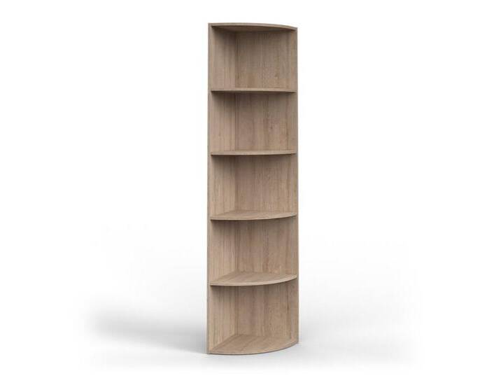 Vicco Eckregal Ecki, Sonoma, 40 x 180 cm, braun, Spanplatte, 180 x 40 cm, Sonoma von OTTO