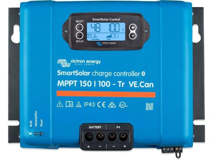 Victron Energy Solarladeregler »Solar Charge Controller MPPT Victron SmartSolar 150/100-Tr VE.Can«, blau von OTTO