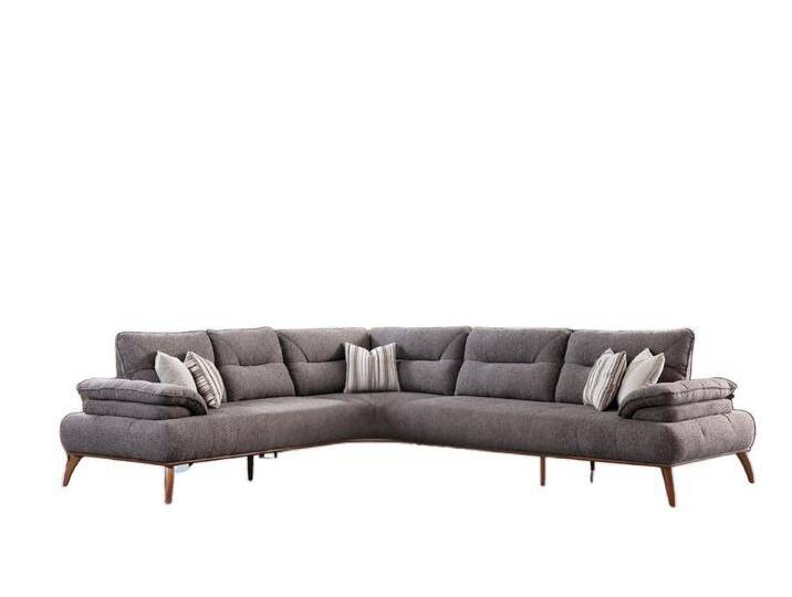 Villa Möbel Ecksofa Graphite, Set, mit Relax-/Bettfunktion durch verstellbare Rückenlehne und Armlehne, grau von OTTO