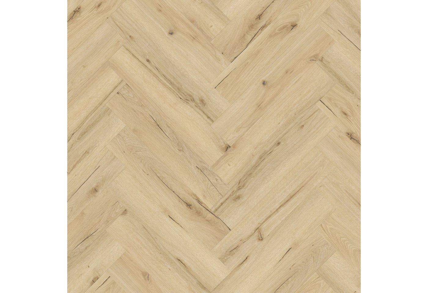 Vinylboden 1 Paket (1,5625 qm) Klick-Vinyl Eiche Drammen (125×625×4,5 mm), +1,0 mm IXPE-Trittschalldämmung, NS=0,55 mm, Fischgrät von OTTO