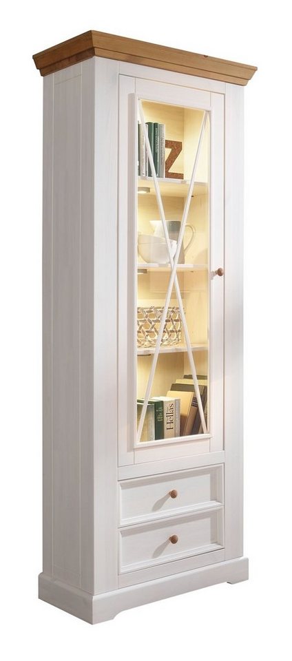 Vitrine Vitrine, SKAGEN, Weiß, B 79 cm, T 42 cm von OTTO