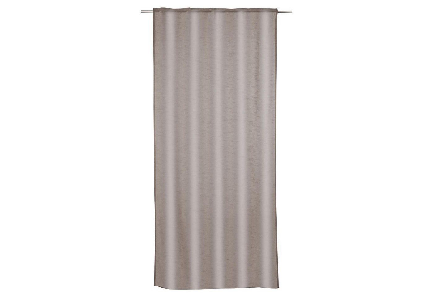 Vorhang KIM, Verd. Schlaufen, Sandfarben, L 245 x B 135 cm, verdeckte Schlaufen (1 St), blickdicht, Polyester von OTTO