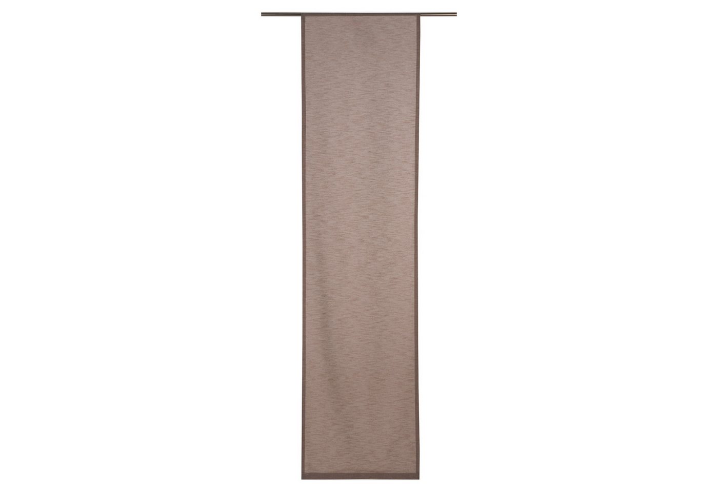 Vorhang NATURA, Flächenvorhang, Braun, L 245 cm x B 60 cm, Paneelwagen, halbtransparent, Polyester Vorhang NATURA, Flächenvorhang, Braun, L 245 cm x B 60 cm, Paneelwagen, halbtransparent, Polyester von OTTO
