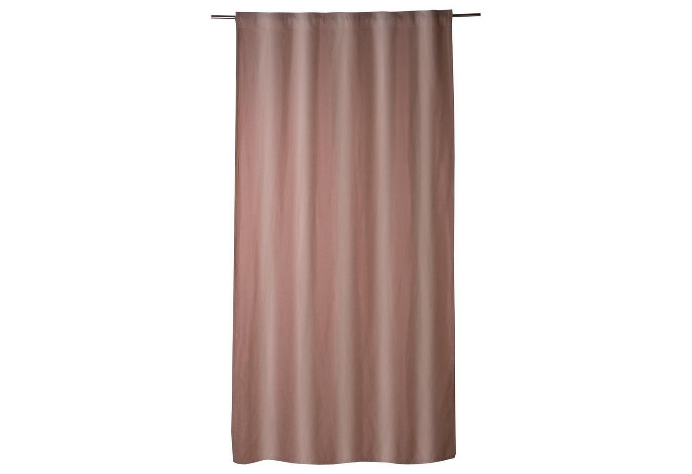 Vorhang Schlaufenschal, Sandfarben, B 135 cm, L 245 cm, (1 St), verdeckte Schlaufen, blickdicht, Polyester, samtige Optik von OTTO