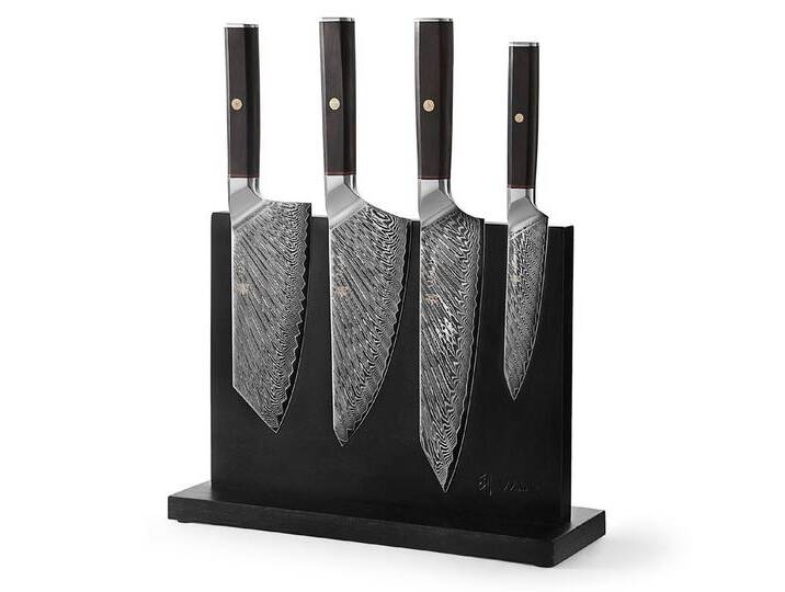 Wakoli Magnet-Messerblock Culinary Asia I 4 Küchenmesser & magnetischer Messerblock von OTTO