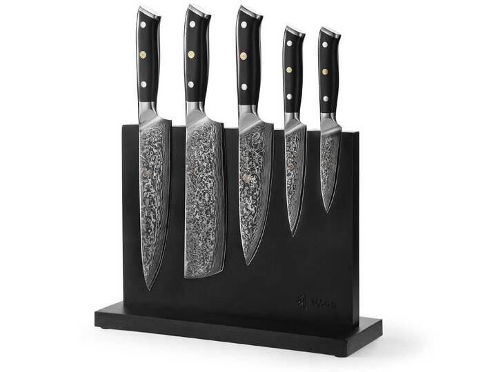 Wakoli Magnet-Messerblock Elite Cuisine I 5 Küchenmesser & magnetischer Messerblock Wakoli Magnet-Messerblock Elite Cuisine I 5 Küchenmesser & magnetischer Messerblock von OTTO