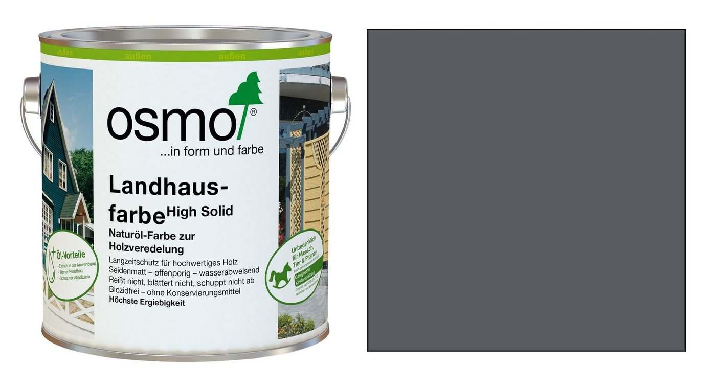 Osmo Holzöl OSMO 2704 Landhausfarbe Steingrau 750ml Osmo Holzöl OSMO 2704 Landhausfarbe Steingrau 750ml von Osmo