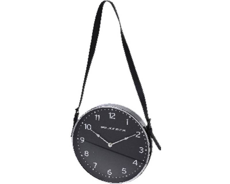 Wanduhr Home @ Styling Collection Wanduhr auf einem Lederband Ø 30 cm Wanduhr Home @ Styling Collection Wanduhr auf einem Lederband Ø 30 cm von OTTO