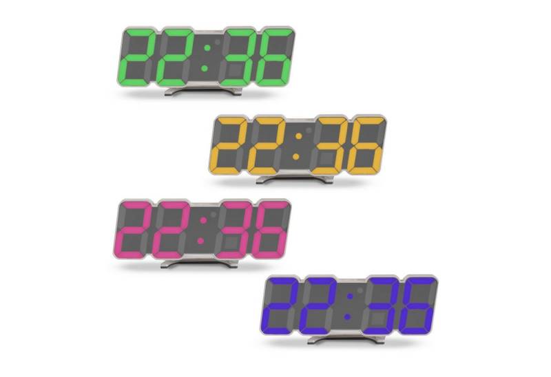Wanduhr LED-Wand- und Tischuhr mit praktischem Wecker Wanduhr LED-Wand- und Tischuhr mit praktischem Wecker von OTTO