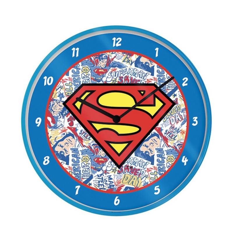 Wanduhr Wanduhr - Wand-Uhren - Superman - Logo Wanduhr Wanduhr - Wand-Uhren - Superman - Logo von OTTO