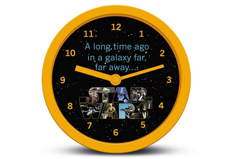 Wanduhr Wecker - Wand-Uhren - Star Wars - A Long Time Ago von OTTO