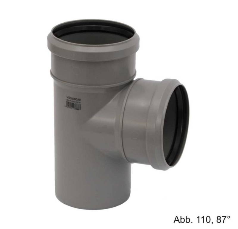 Ostendorf Kunststoffe Wasserrohr HT-Abzweig DN 75-75-87° von Ostendorf Kunststoffe