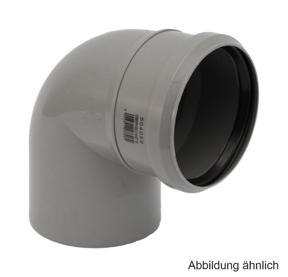 Ostendorf Kunststoffe Wasserrohr HT-Bogen DN 125 - 87° von Ostendorf Kunststoffe