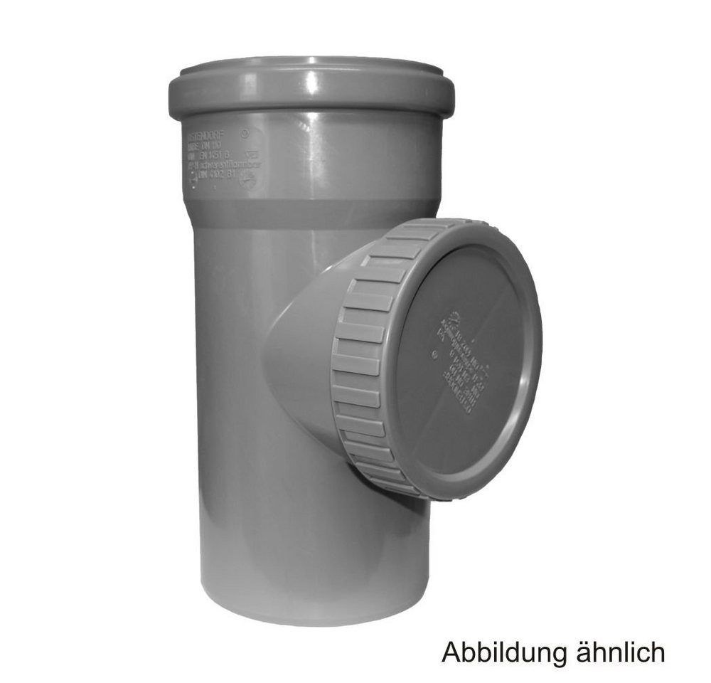 Ostendorf Kunststoffe Wasserrohr HT-Reinigungsrohr, DN 90 von Ostendorf Kunststoffe
