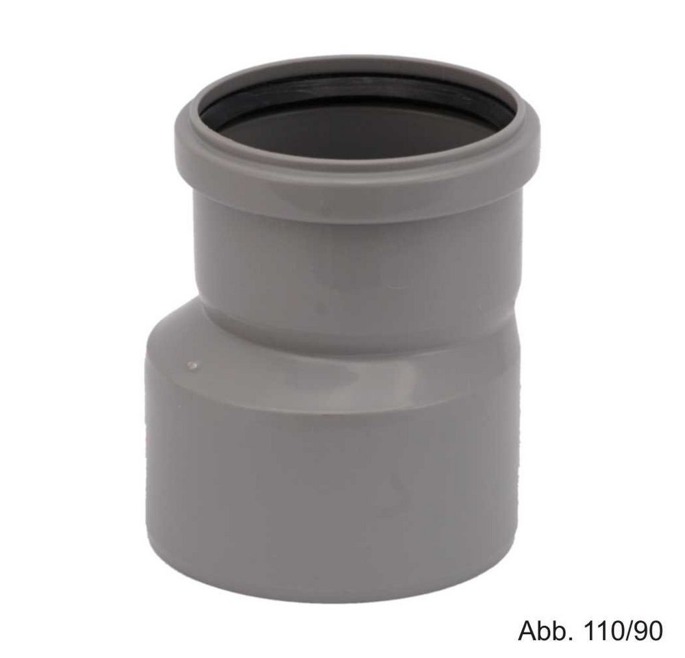 Ostendorf Kunststoffe Wasserrohr HT-Übergangsrohr, DN 90-50 von Ostendorf Kunststoffe