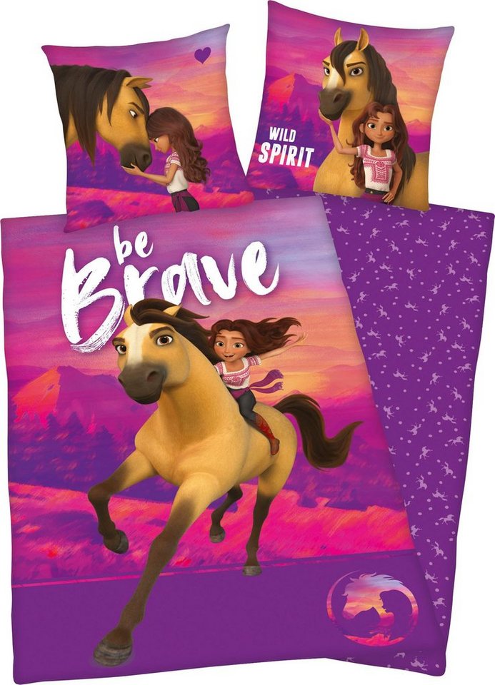 Wendebettwäsche Spirit, Renforcé, mit tollem Motiv Wendebettwäsche Spirit, Renforcé, mit tollem Motiv von OTTO