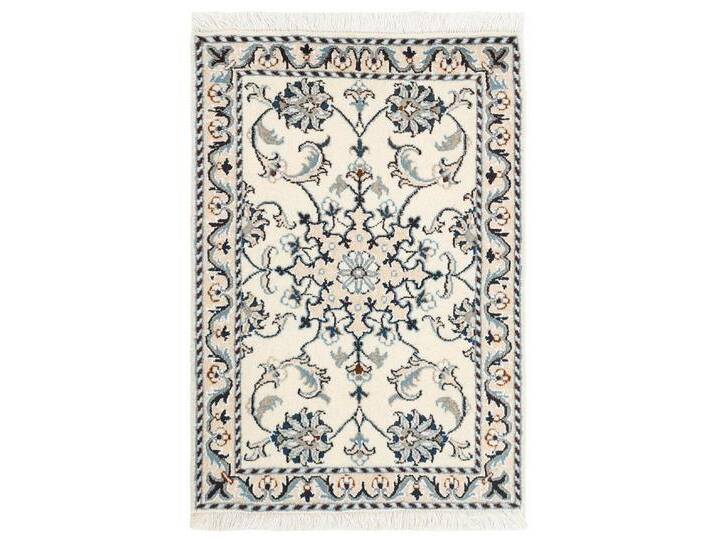 Wohnando Teppich MY-RUG Perserteppich Nain Kashmar Medaillon-Design creme 89x59cm, Rechteckig, Höhe: 12 mm, Handgeknüpfter Teppich,Handgesponnene Wolle Wohnando Teppich MY-RUG Perserteppich Nain Kashmar Medaillon-Design creme 89x59cm, Rechteckig, Höhe: 12 mm, Handgeknüpfter Teppich,Handgesponnene Wolle von OTTO