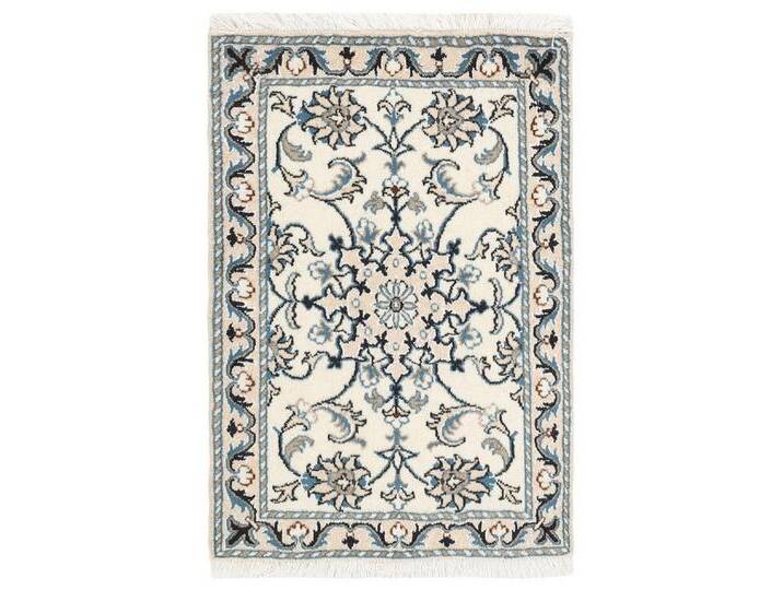 Wohnando Teppich MY-RUG Perserteppich Nain Kashmar Medaillon-Design creme 89x60cm, Rechteckig, Höhe: 12 mm, Handgeknüpfter Teppich,Handgesponnene Wolle Wohnando Teppich MY-RUG Perserteppich Nain Kashmar Medaillon-Design creme 89x60cm, Rechteckig, Höhe: 12 mm, Handgeknüpfter Teppich,Handgesponnene Wolle von OTTO