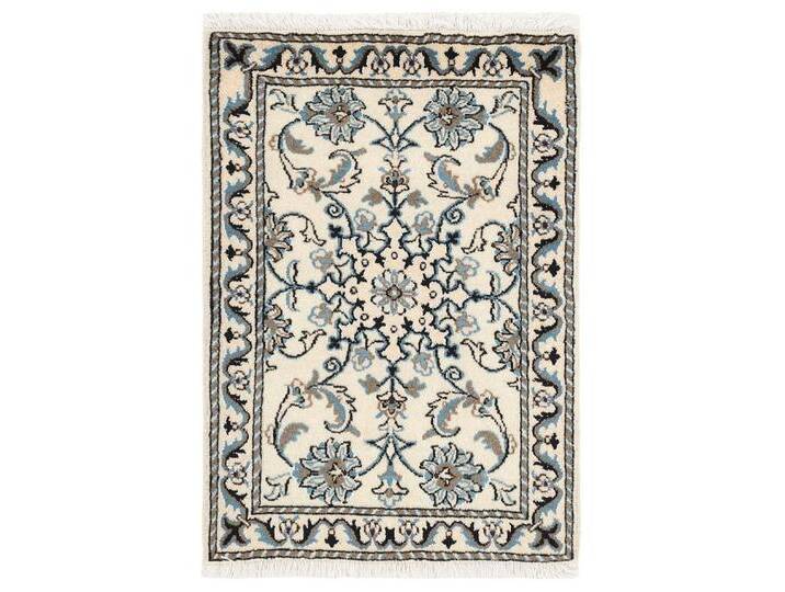 Wohnando Teppich MY-RUG Perserteppich Nain Kashmar Medaillon-Design creme 91x60cm, Rechteckig, Höhe: 12 mm, Handgeknüpfter Teppich,Handgesponnene Wolle Wohnando Teppich MY-RUG Perserteppich Nain Kashmar Medaillon-Design creme 91x60cm, Rechteckig, Höhe: 12 mm, Handgeknüpfter Teppich,Handgesponnene Wolle von OTTO