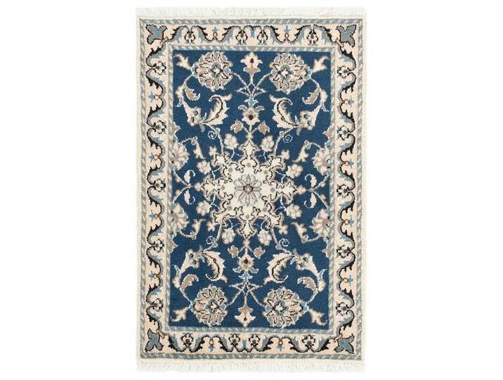 Wohnando Teppich MY-RUG Perserteppich Nain Kashmar Medaillon-Design hellblau 90x59cm, Rechteckig, Höhe: 12 mm, Handgeknüpfter Teppich,Handgesponnene Wolle Wohnando Teppich MY-RUG Perserteppich Nain Kashmar Medaillon-Design hellblau 90x59cm, Rechteckig, Höhe: 12 mm, Handgeknüpfter Teppich,Handgesponnene Wolle von OTTO