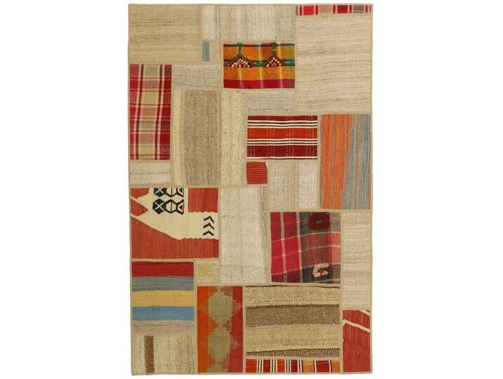 Wohnando Teppich MY-RUG Perserteppich Patchwork Geometrische Muster creme 150x100cm, Rechteckig, Höhe: 10 mm, Handgeknüpfter Teppich,Handgesponnene Wolle Wohnando Teppich MY-RUG Perserteppich Patchwork Geometrische Muster creme 150x100cm, Rechteckig, Höhe: 10 mm, Handgeknüpfter Teppich,Handgesponnene Wolle von OTTO