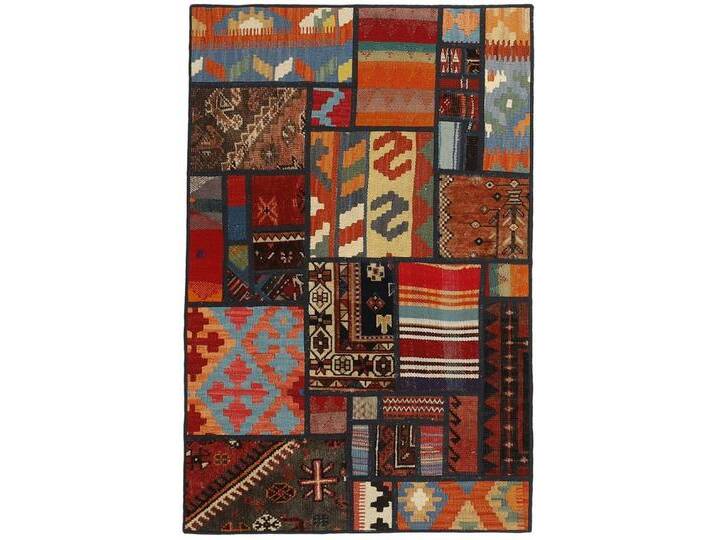 Wohnando Teppich MY-RUG Perserteppich Patchwork Geometrische Muster rot 120x80cm, Rechteckig, Höhe: 10 mm, Handgeknüpfter Teppich,Handgesponnene Wolle Wohnando Teppich MY-RUG Perserteppich Patchwork Geometrische Muster rot 120x80cm, Rechteckig, Höhe: 10 mm, Handgeknüpfter Teppich,Handgesponnene Wolle von OTTO