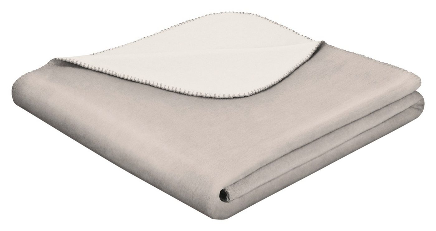 Wohndecke DALORA, Doublefacedecke, Beige, Creme 150 x 200 cm von OTTO