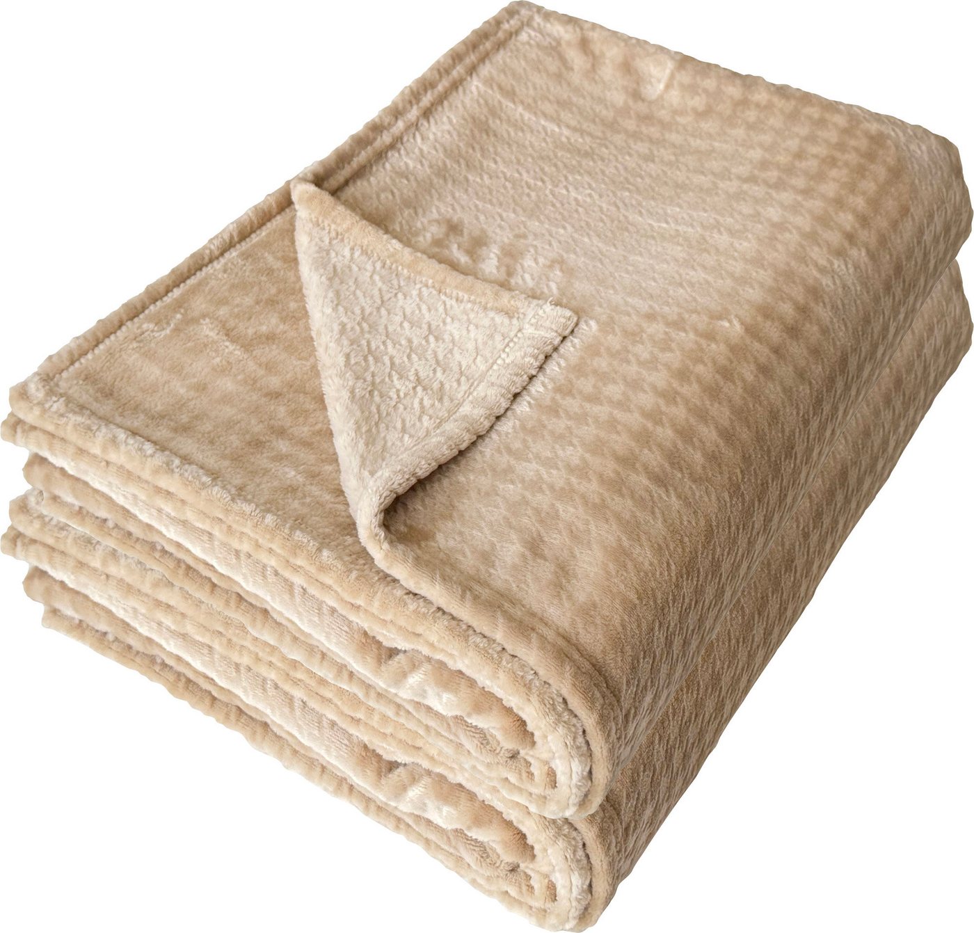 Wohndecke Wohndecke 2er-Pack, Microfaser Uni Wohndecke Wohndecke 2er-Pack, Microfaser Uni von OTTO