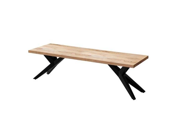 Wohnling Essbank WL7.228 (Industrial Holzbank, Akazie Massivholz 160 cm), Sitzbank Esszimmer Holz, Esszimmerbank ohne Lehne, braun von OTTO