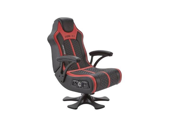 X Rocker Multimediasessel Evora 2.1 Gaming & Entertainment Sessel mit 2.1 Soundsystem, rot schwarz X Rocker Multimediasessel Evora 2.1 Gaming & Entertainment Sessel mit 2.1 Soundsystem, rot schwarz von OTTO
