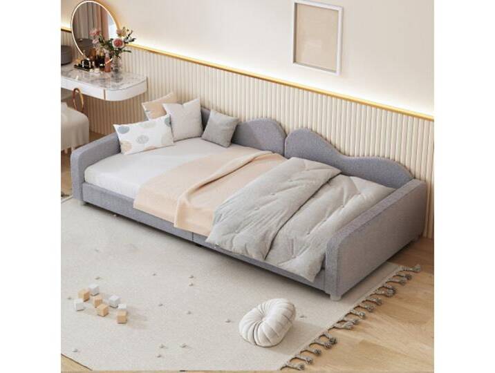 XDeer Schlafsofa Schlafsofa,Kinderbett Polsterbett,Bettgestell Multifunktionales, weiches Bett mit Rückenlehne und Armlehnen Jugendbett Gästebett XDeer Schlafsofa Schlafsofa,Kinderbett Polsterbett,Bettgestell Multifunktionales, weiches Bett mit Rückenlehne und Armlehnen Jugendbett Gästebett von OTTO