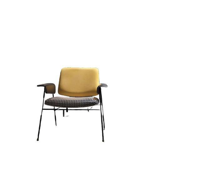 Xlmoebel Armlehnstuhl Design-Sessel für entspanntes Sitzen in luxuriöser Lounge-Atmosphäre, (1 St), Hergestellt in Europa, schwarz von OTTO