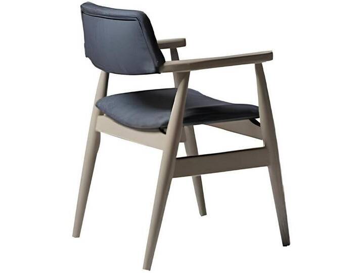 Xlmoebel Armlehnstuhl Esszimmerstühle Set Küchenstühle Holz Braun 4-teilig Stühle (4 St), Hergestellt in Europa, grau von OTTO