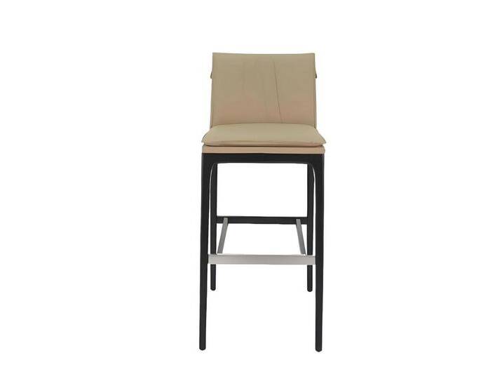 Xlmoebel Barhocker Designer Barhocker Esszimmerstuhl Modernes Barhocker-Möbel (BARSTUHL), Hergestellt in Europa, beige von OTTO