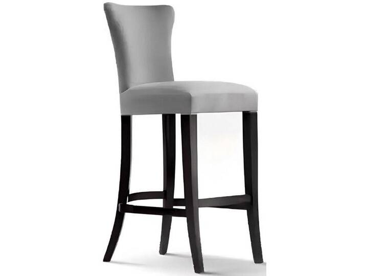Xlmoebel Barhocker Stilvoller Stoff-Barhocker mit elegantem Design - Sitzmöbel (1 St., Barstuhl), Hergestellt in Europa, grau von OTTO