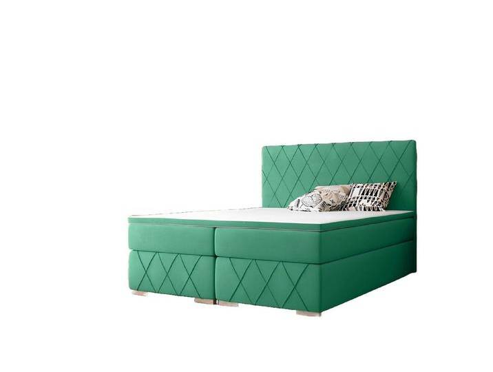 Xlmoebel Boxspringbett Komplett-Set Boxspringbett mit Luxus-Matratze und Topper, gepolstertes (Boxspringbett 4069424842593), Hergestellt in Europa von OTTO