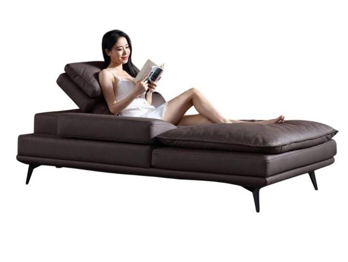 Xlmoebel Chaiselongue Neu Braun Chaiselongue Sofa im Modernen Design, 1 Teile, Hergestellt in Europa, braun von OTTO