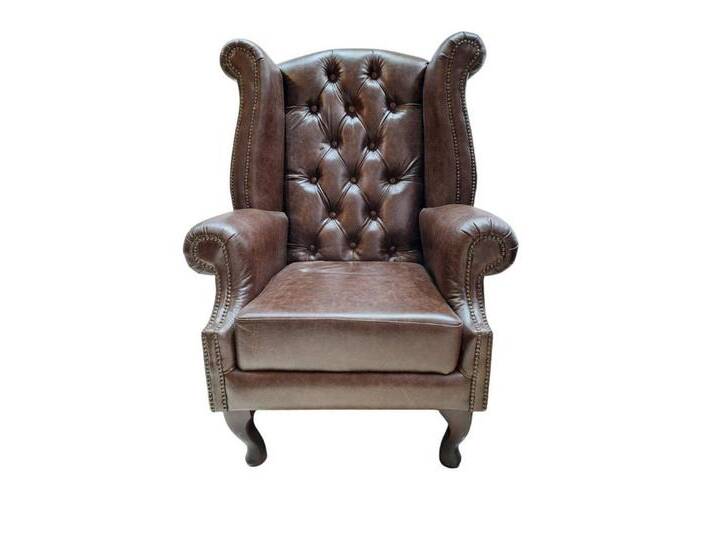 Xlmoebel Chesterfield-Sessel Chesterfield Sessel Loungesessel Clubsessel Cocktailsessel (1-St., Sessel), Made in Europa, braun von OTTO