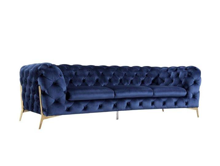 Xlmoebel Chesterfield-Sofa Chesterfield-Sofa mit Polsterung in XXL-Größe Textil-Garnitur mit 3+3, Hergestellt in Europa, blau Xlmoebel Chesterfield-Sofa Chesterfield-Sofa mit Polsterung in XXL-Größe Textil-Garnitur mit 3+3, Hergestellt in Europa, blau von OTTO
