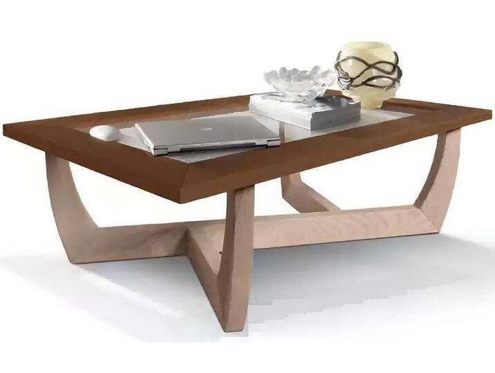 Xlmoebel Couchtisch Design Wohnzimmer Couchtisch Luxus Beistelltisch Modern Möbel Table (1-St., Couchtisch), Hergestellt in Europa, braun von OTTO