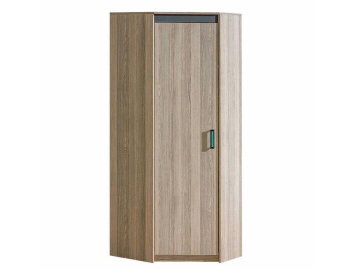 Xlmoebel Eckkleiderschrank Kleiderschrank Schlafzimmer Holz Schrank Möbel Sofort (1-St) Hergestellt in Europa, braun von OTTO