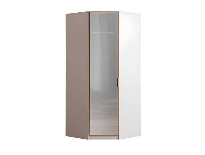 Xlmoebel Eckkleiderschrank Zeitgemäßer Eskkleiderschrank Stabiler Begehbarer Kleiderschrank für (Eskkleiderschrank) Hergestellt in Europa, beige von OTTO